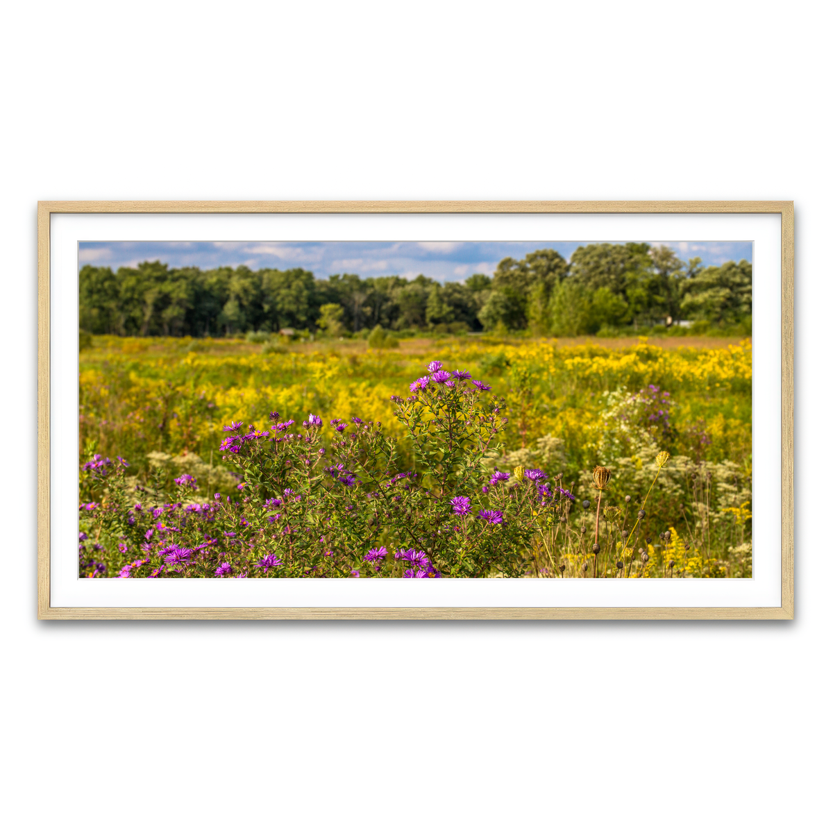 Framed Print 2x1 Natural