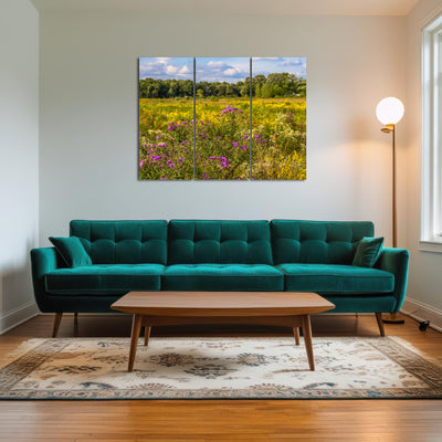 AUTO-MOCKUP ROOM | Flowering prairie at Middlefork Savanna
