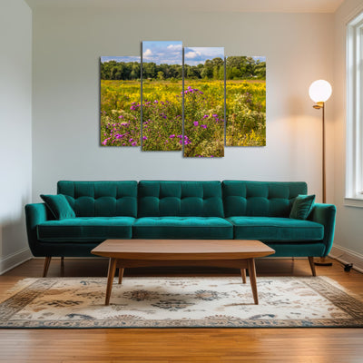 AUTO-MOCKUP ROOM | Flowering prairie at Middlefork Savanna