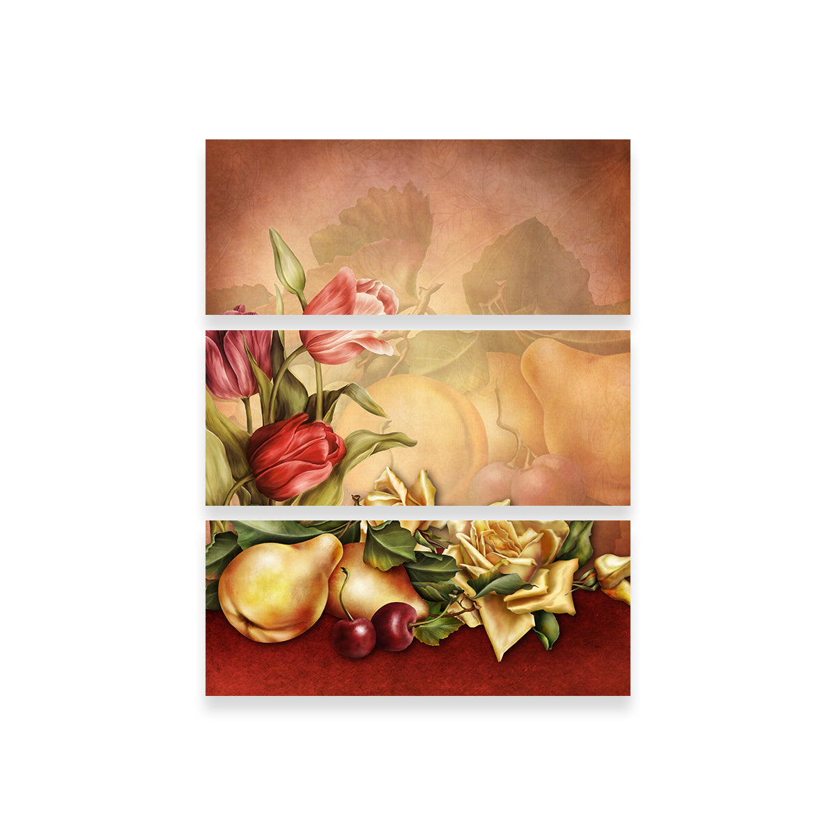 Flowers & Fruits Wall Art