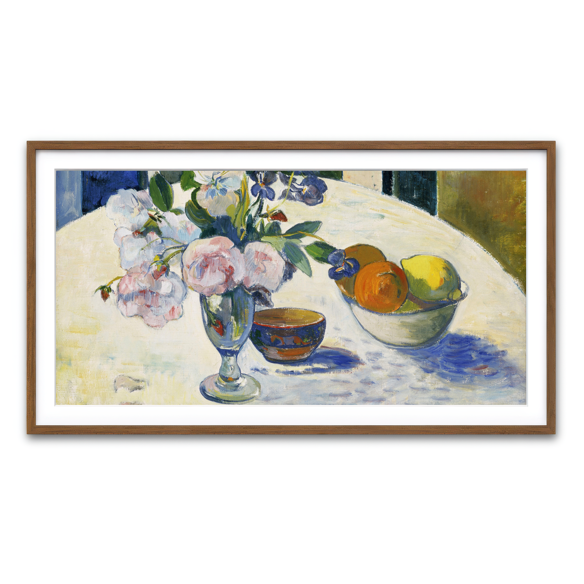 Framed Print 2x1 Walnut