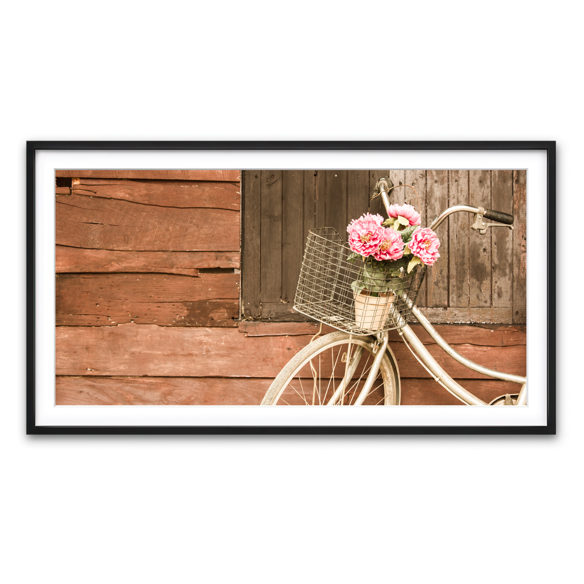 Framed Print 2x1 Black