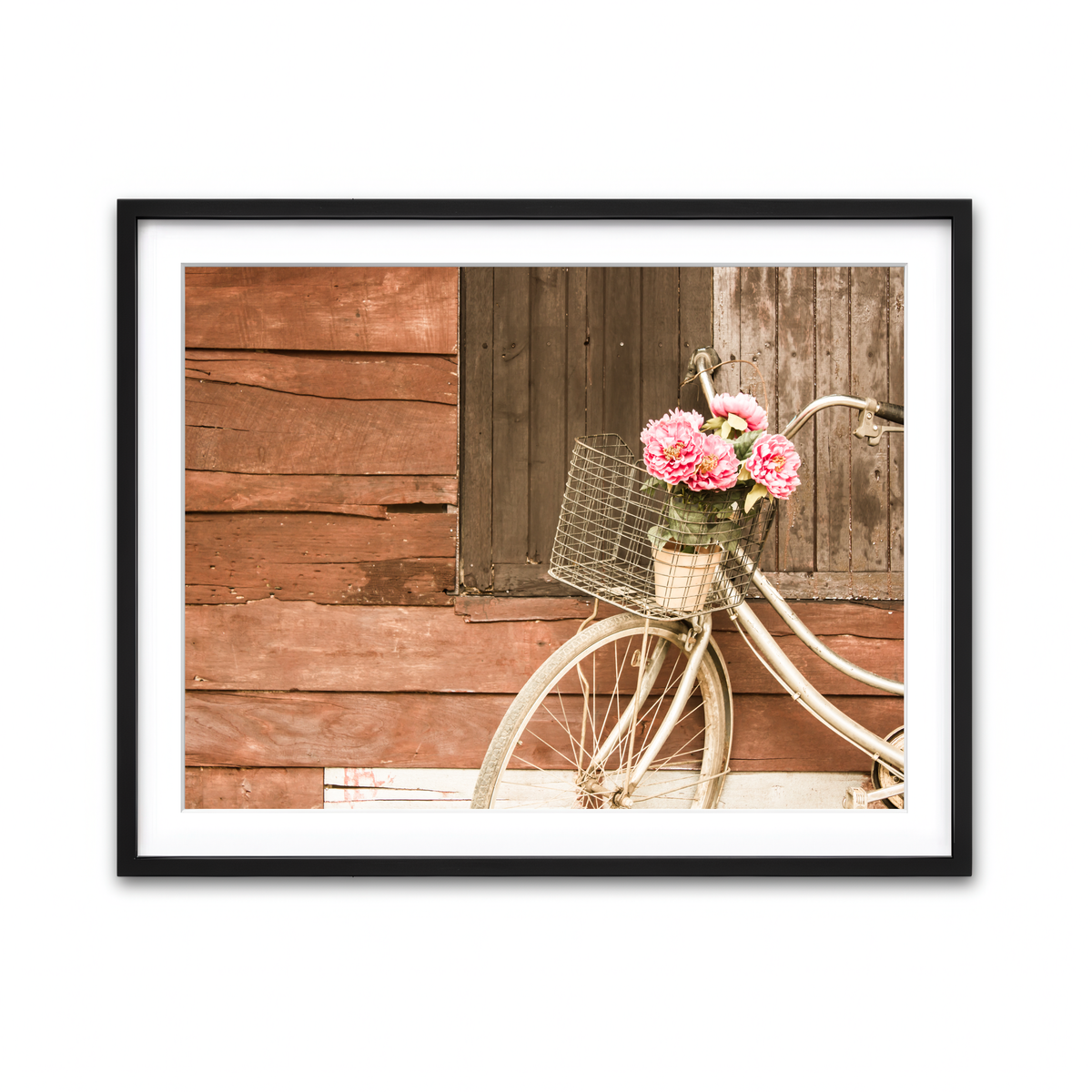 Framed Print 4x3 Black