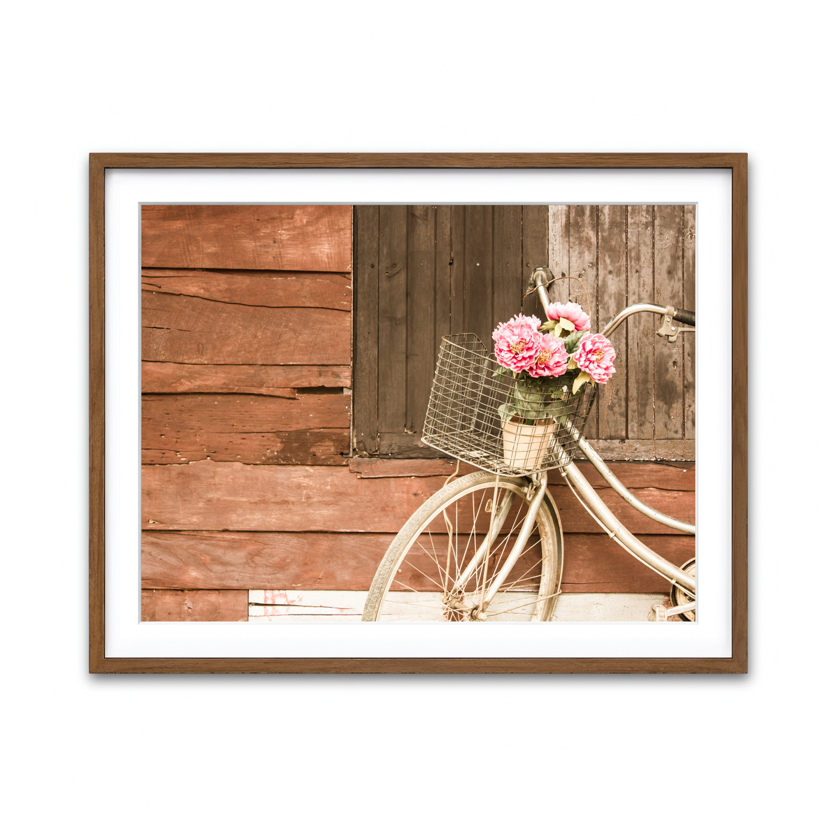 Framed Print 4x3 Walnut