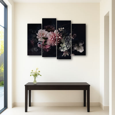 AUTO-MOCKUP ROOM | Flowers on Black