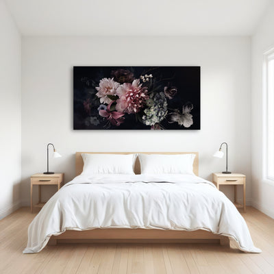 AUTO-MOCKUP ROOM | Flowers on Black