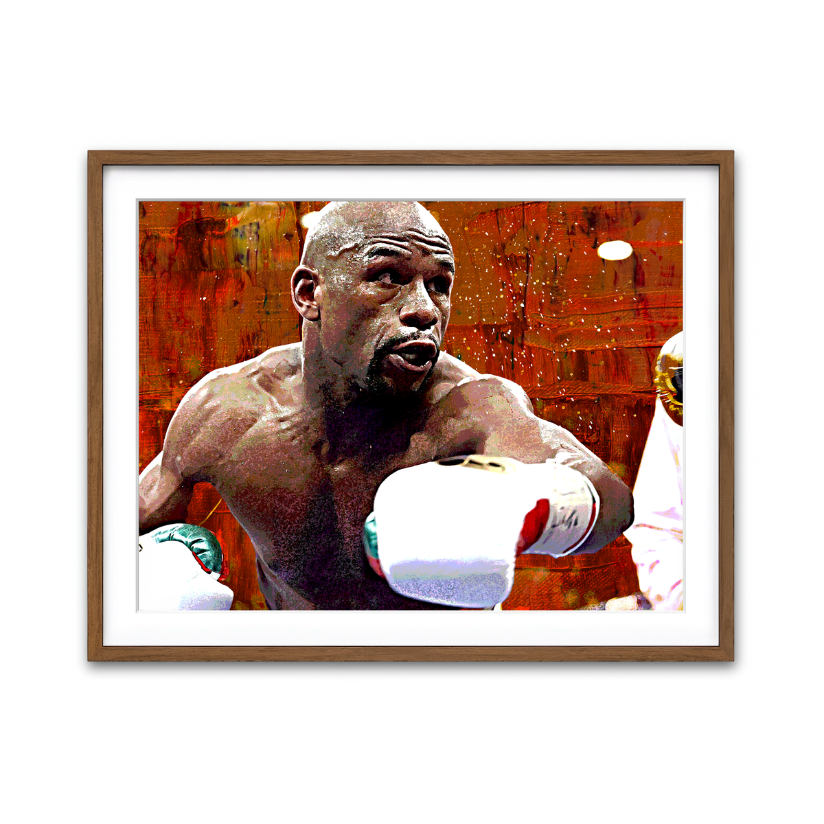 Framed Print 4x3 Walnut