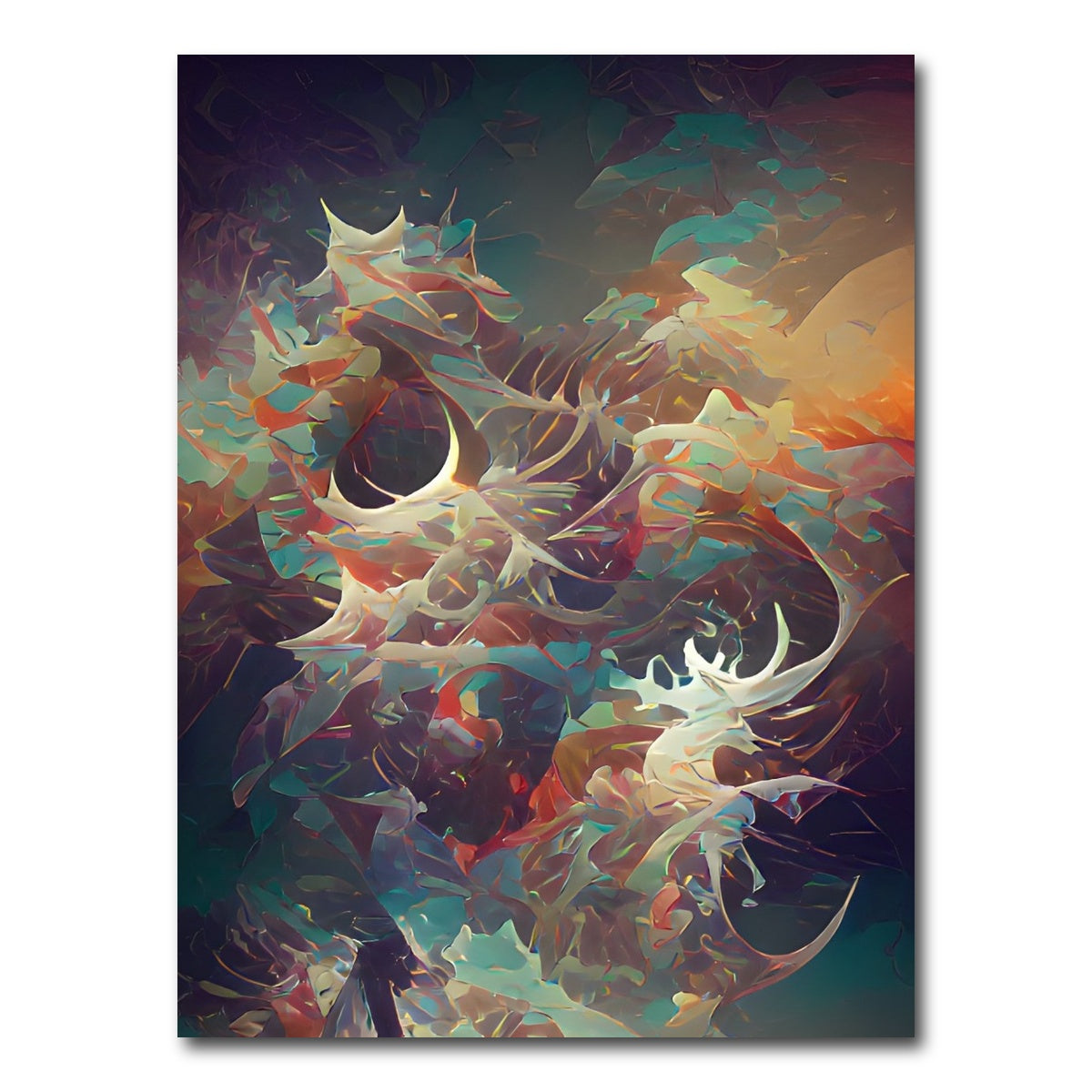 AUTO-MOCKUP WHITE | Fly in the Sky | 1 Piece | Gallery Wrap Canvas | group=3x4