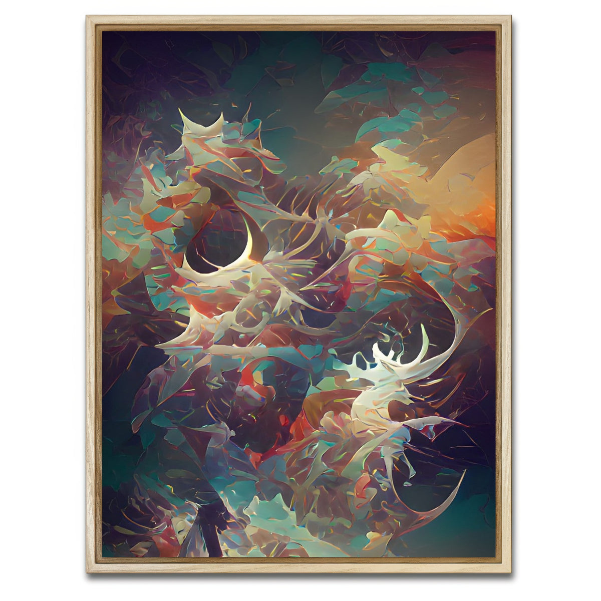 AUTO-MOCKUP WHITE | Fly in the Sky | 1 Piece | Natural Framed Canvas | group=3x4