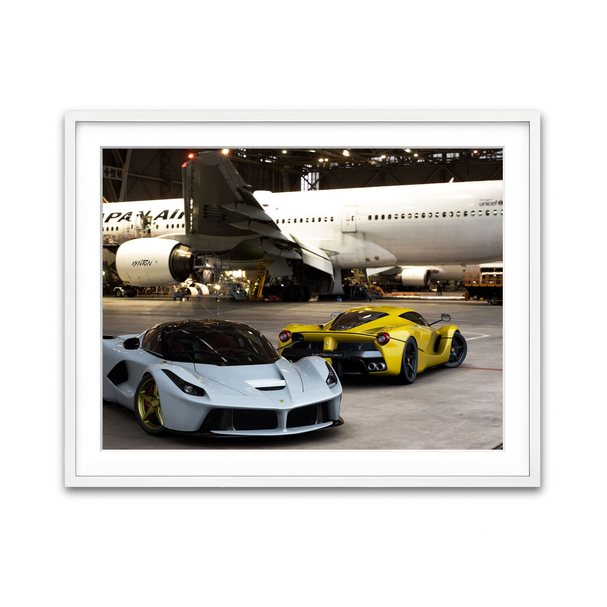 Framed Print 4x3 White