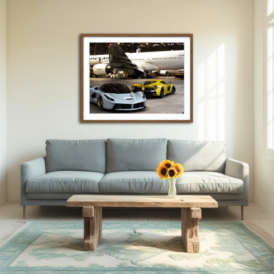 AUTO-MOCKUP ROOM | Fly or Fall Wall Art