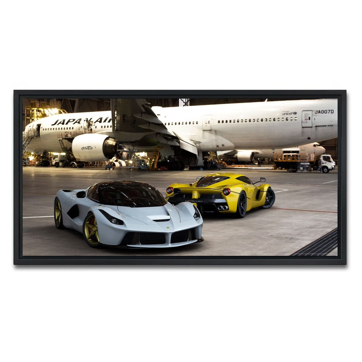 AUTO-MOCKUP WHITE | Fly or Fall | 1 Piece | Black Framed Canvas | group=2x1