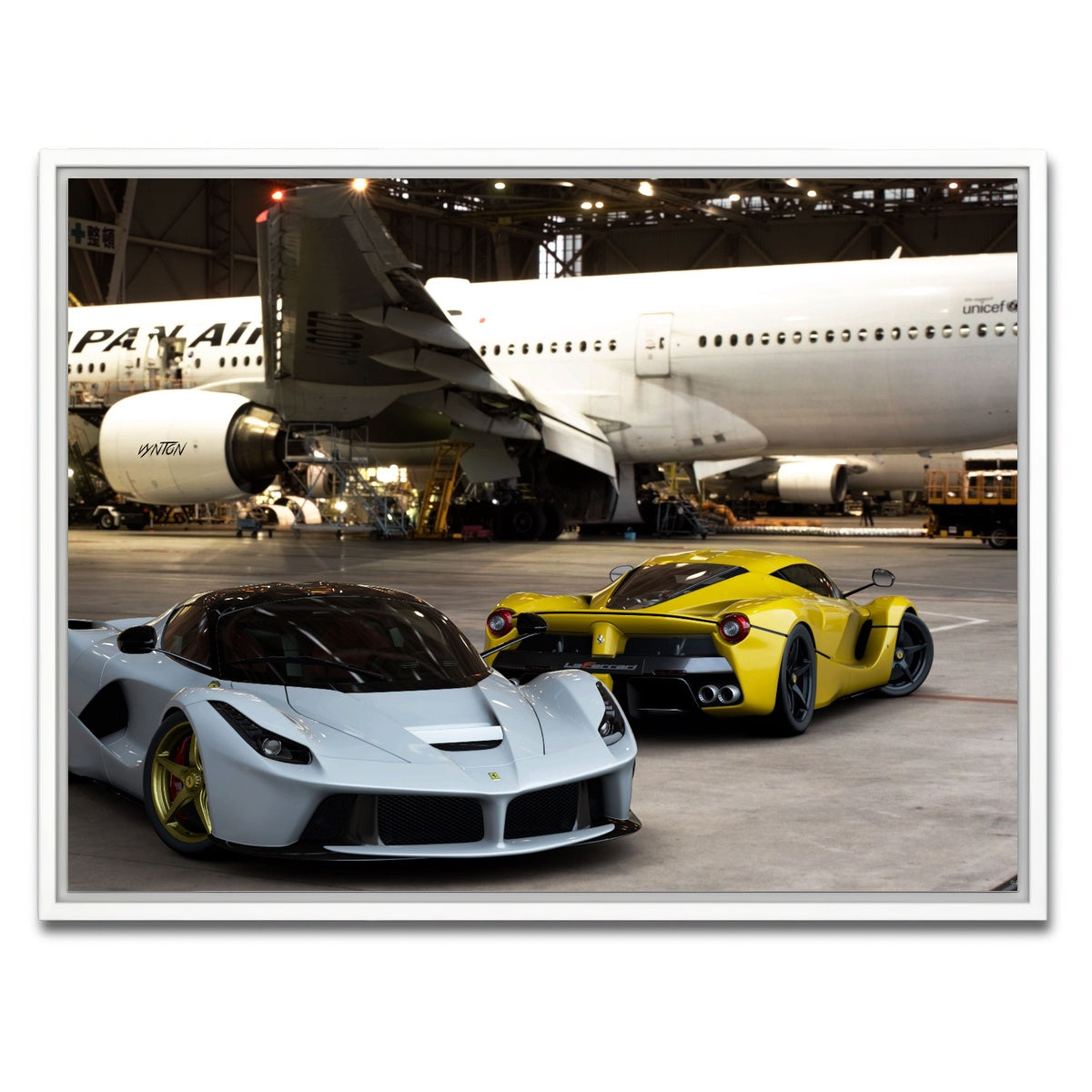 AUTO-MOCKUP WHITE | Fly or Fall | 1 Piece | White Framed Canvas | group=4x3