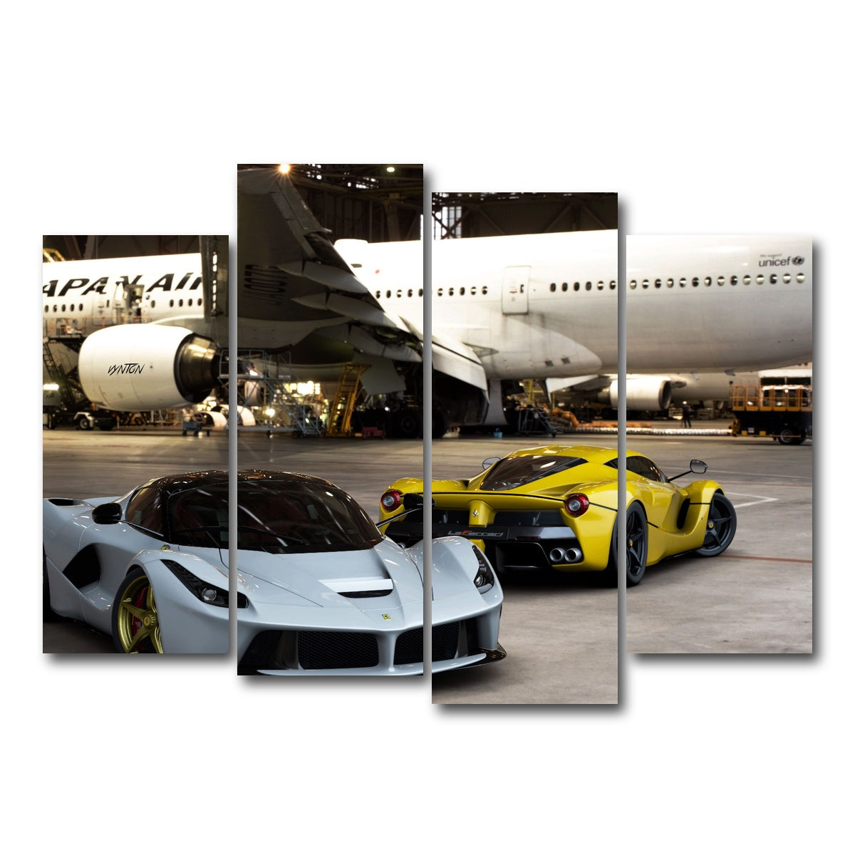 AUTO-MOCKUP WHITE | Fly or Fall | 4 Piece | Gallery Wrap Canvas | group=4_normal