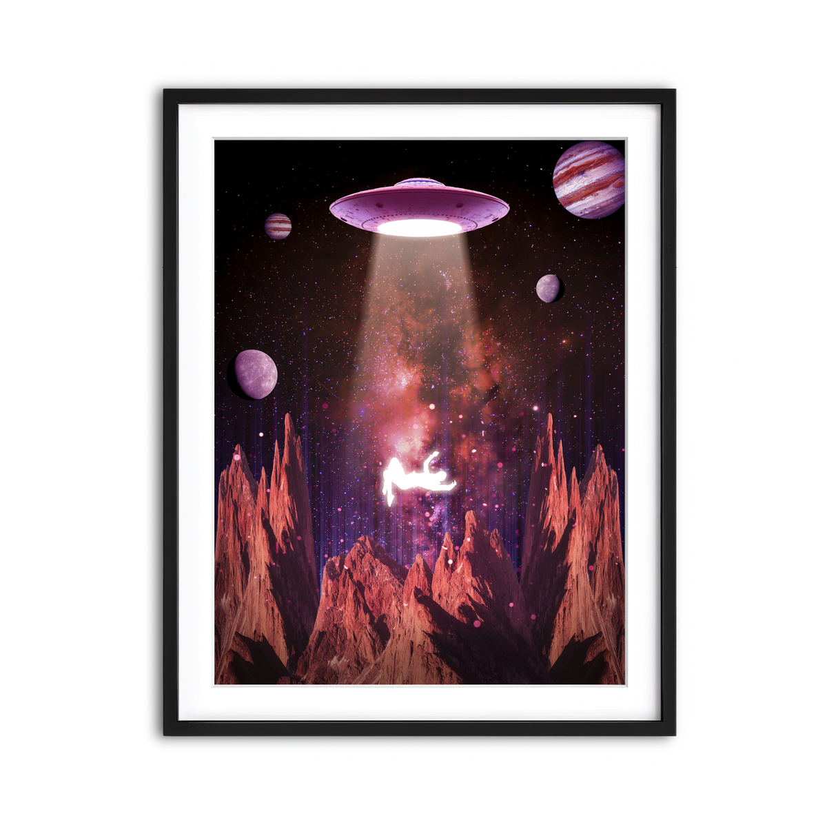 Framed Print 3x4 Black