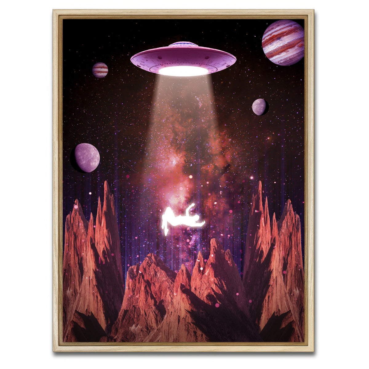 AUTO-MOCKUP WHITE | Flying | 1 Piece | Natural Framed Canvas | group=3x4