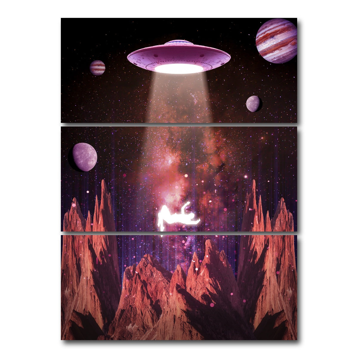 AUTO-MOCKUP WHITE | Flying | 3 Piece | Gallery Wrap Canvas | group=8x18_stacked