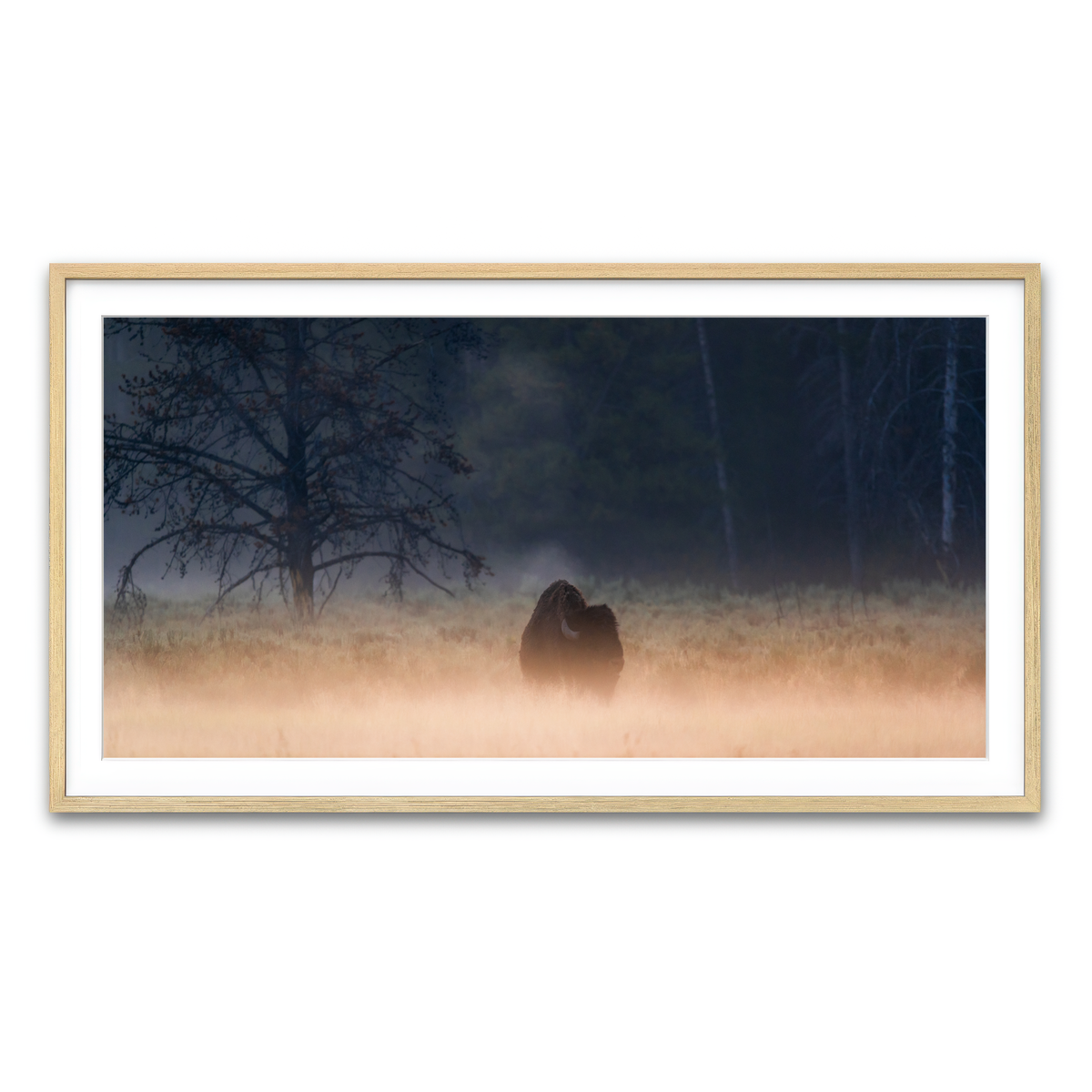 Framed Print 2x1 Natural