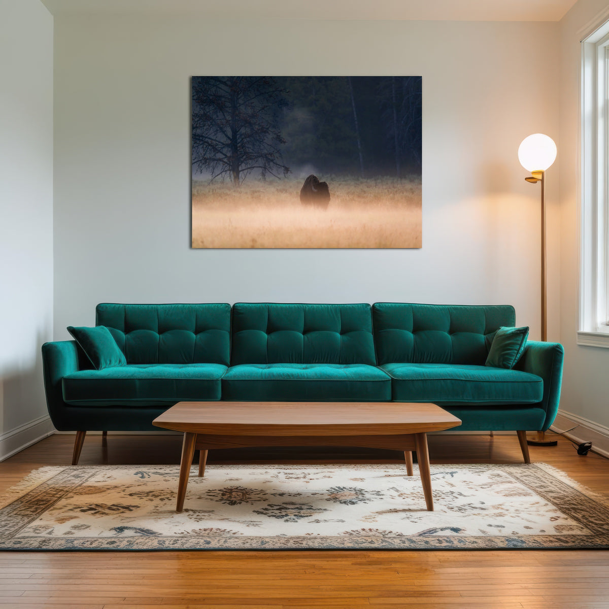 AUTO-MOCKUP ROOM | Foggy Morning