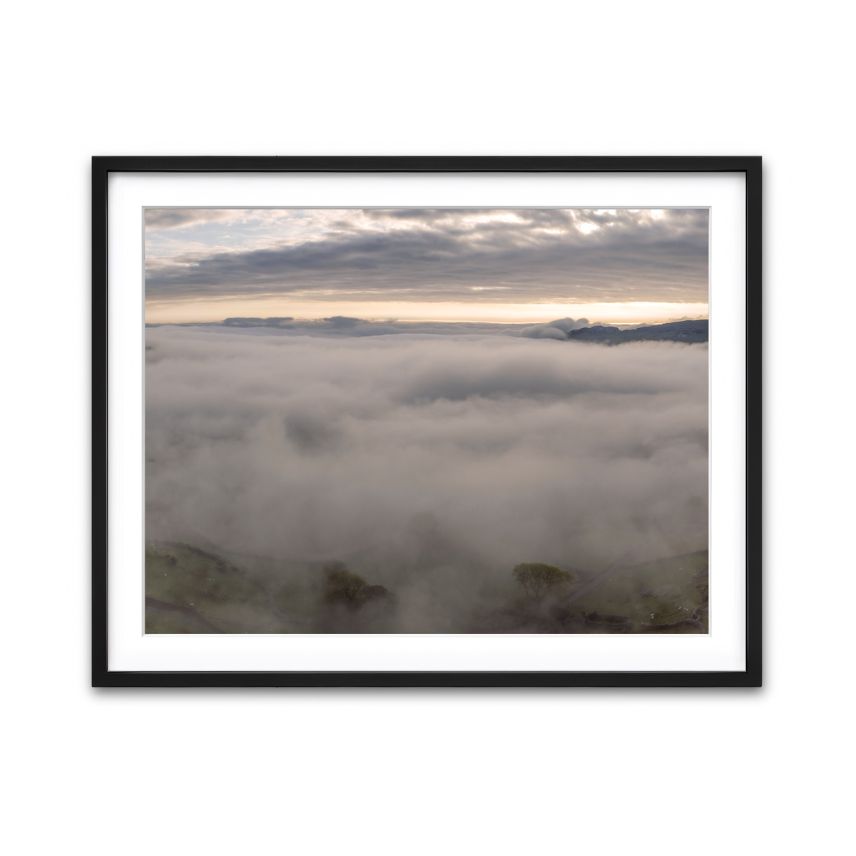 Framed Print 4x3 Black