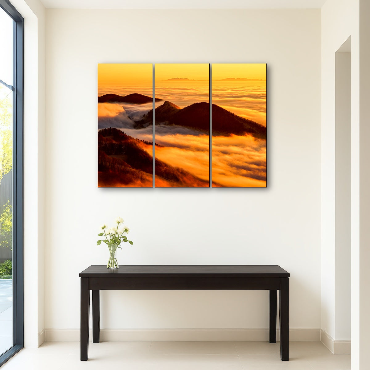 AUTO-MOCKUP ROOM | Foggy Sunset