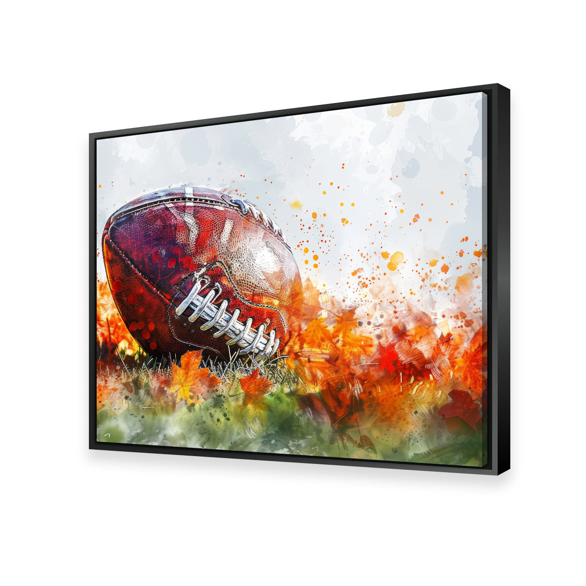 Football Abstract Wall Art