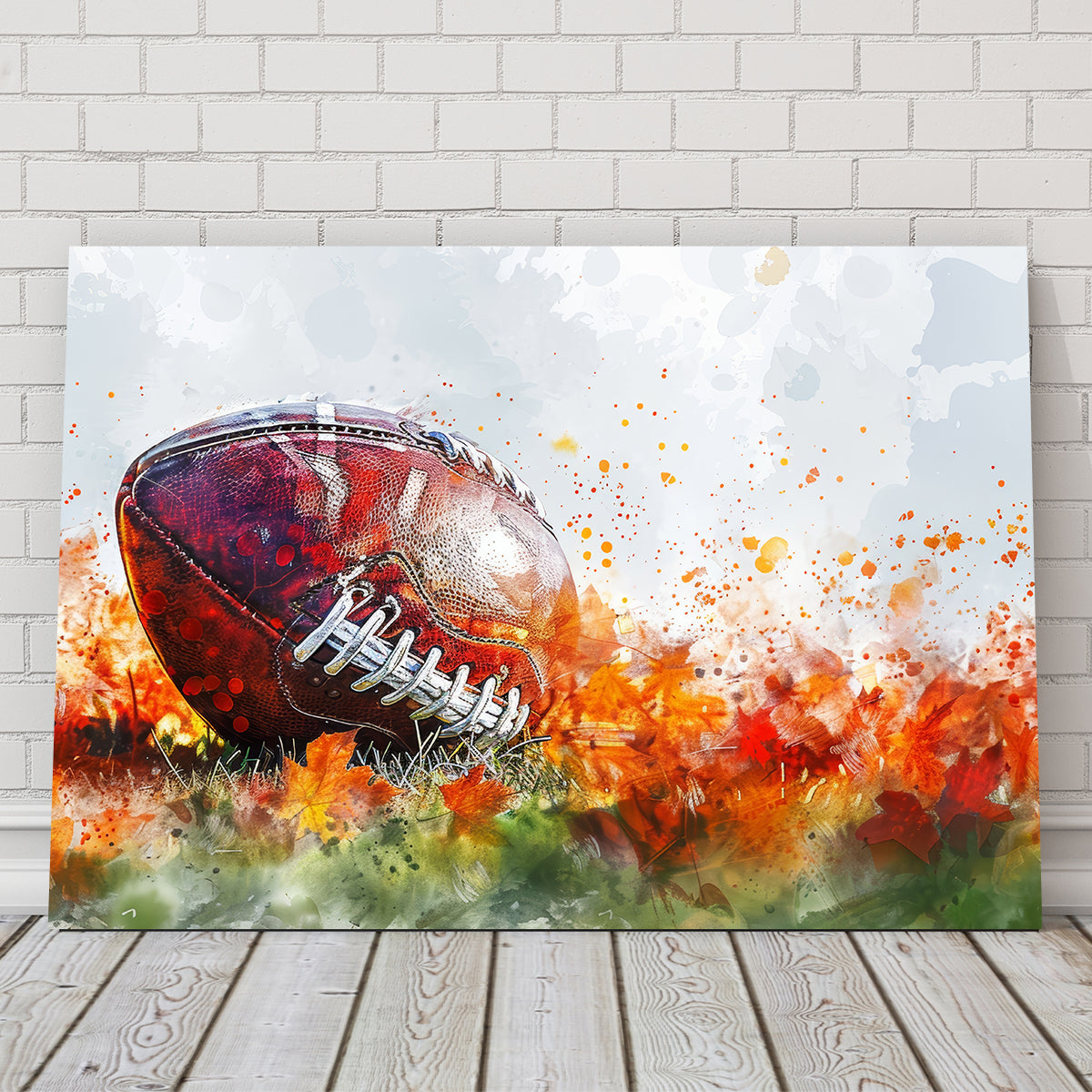 Football Abstract Wall Art