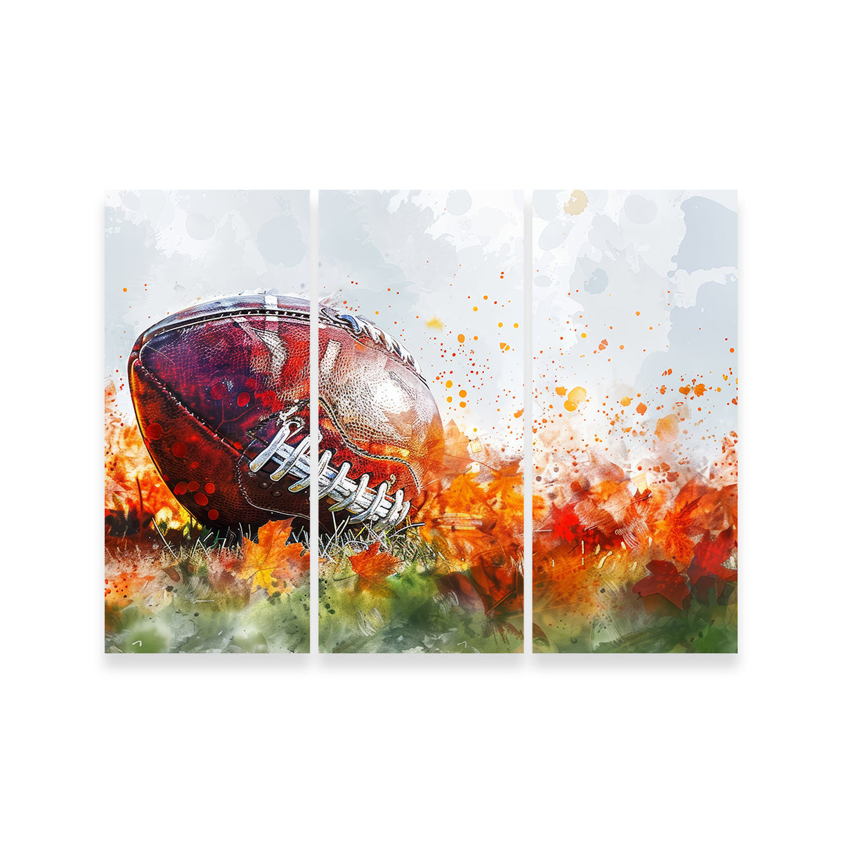 Football Abstract Wall Art