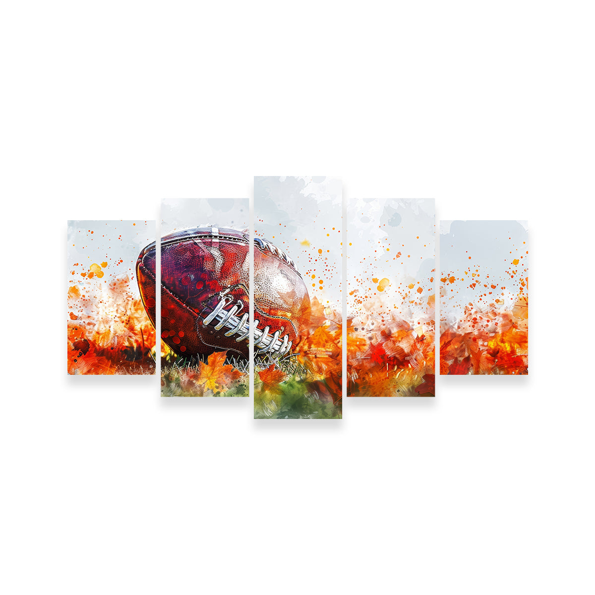 Football Abstract Wall Art