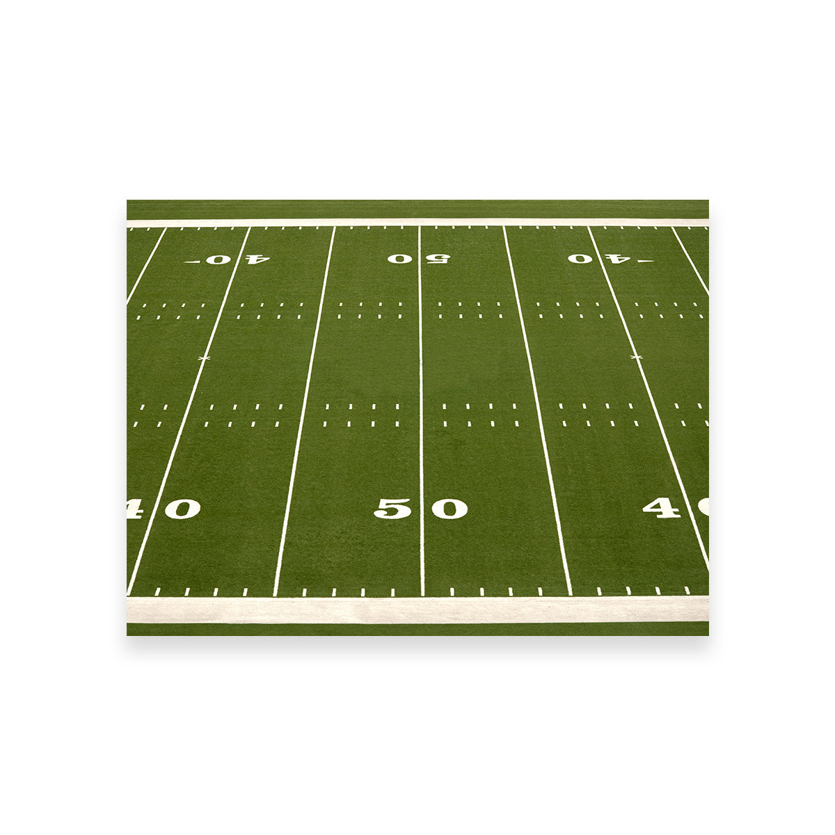 Football Field Wall Art