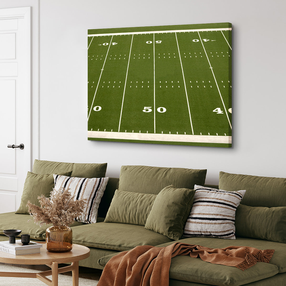 Football Field Wall Art