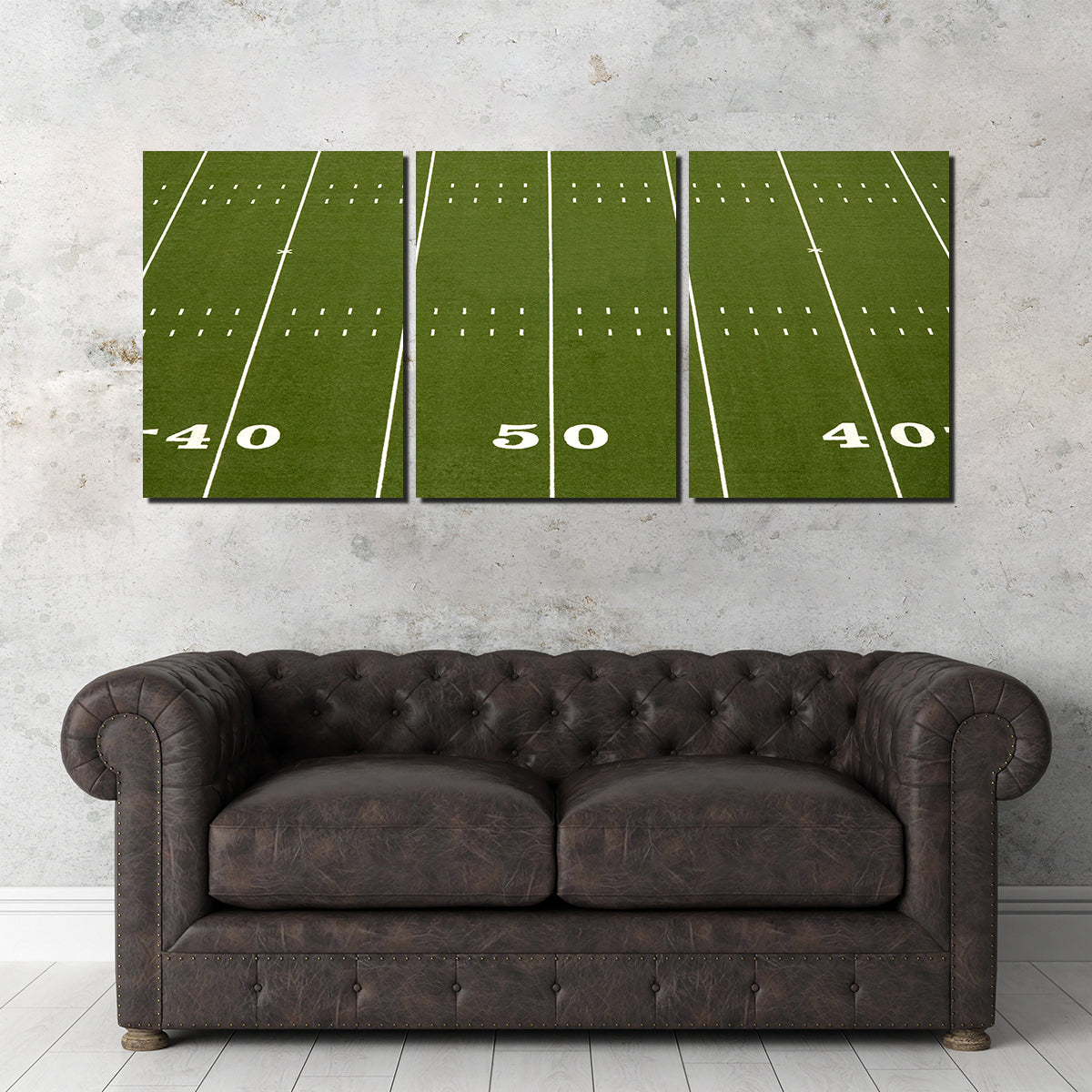 Football Field Wall Art