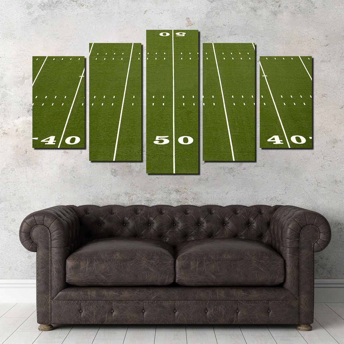 Football Field Wall Art