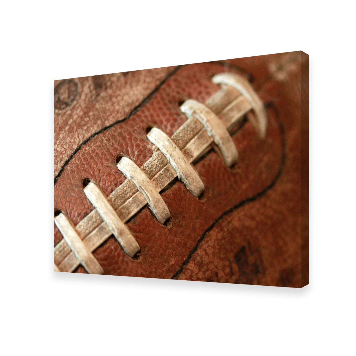 Football Laces Wall Art