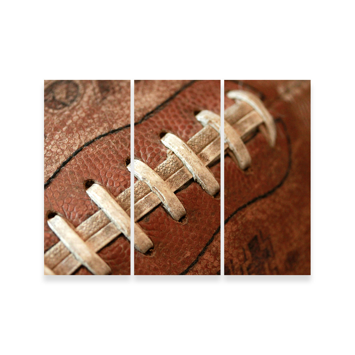 Football Laces Wall Art