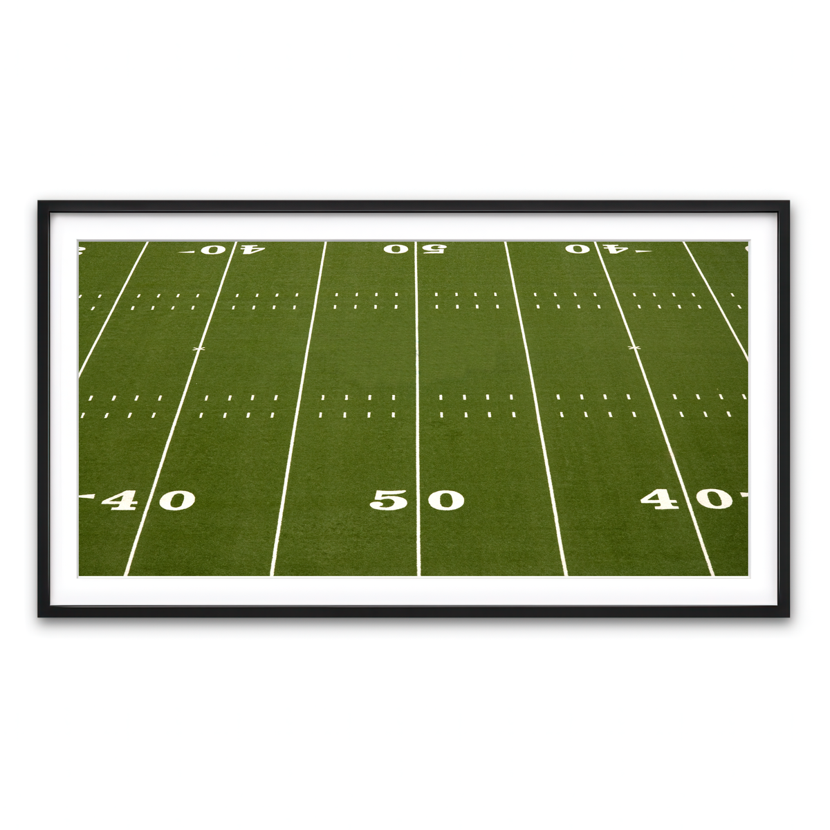 Framed Print 2x1 Black