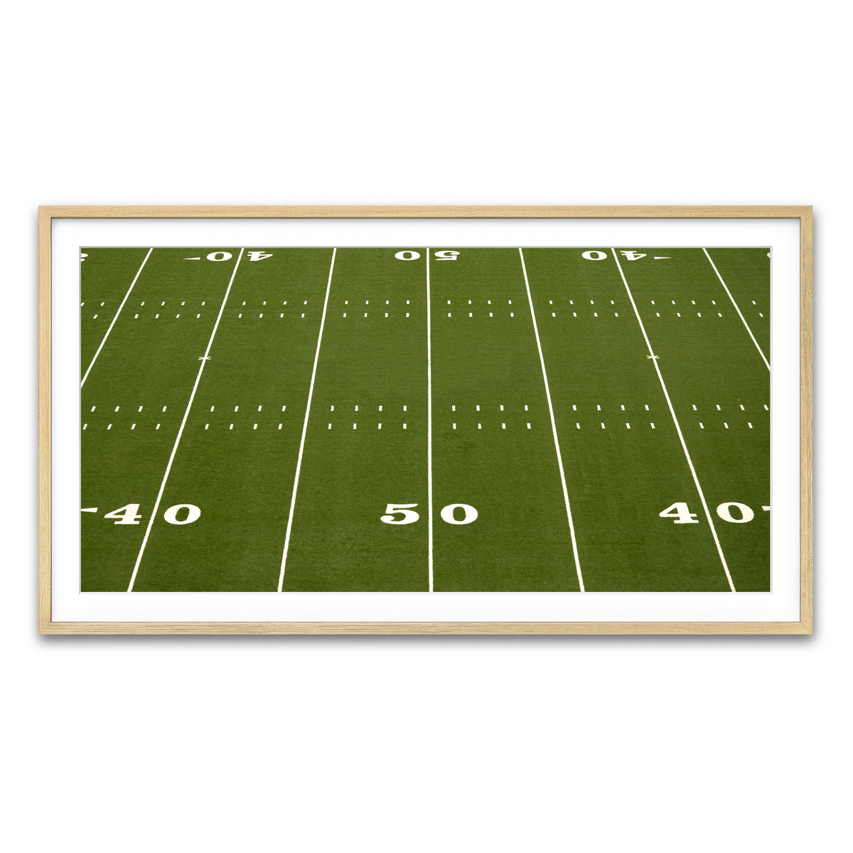 Framed Print 2x1 Natural