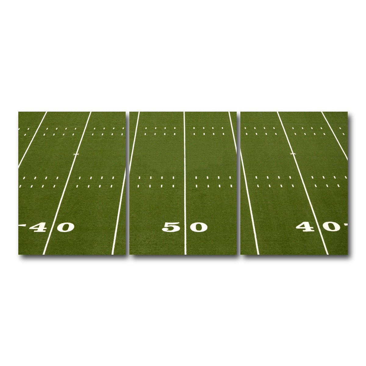AUTO-MOCKUP WHITE | Football Field | 3 Piece | Gallery Wrap Canvas | group=18x24