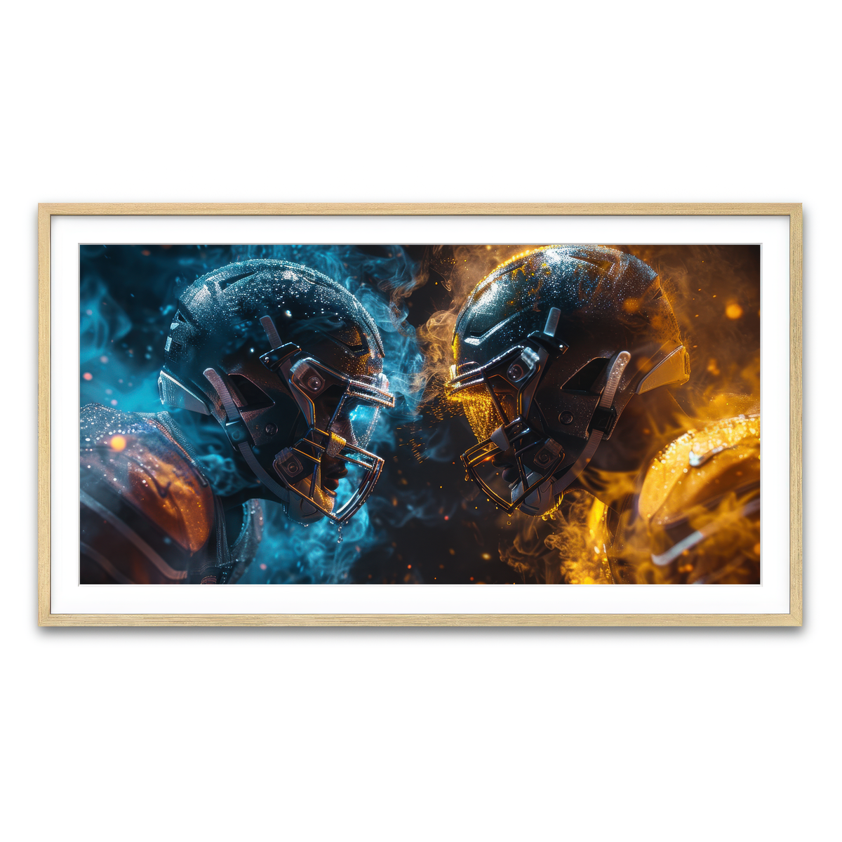 Framed Print 2x1 Natural