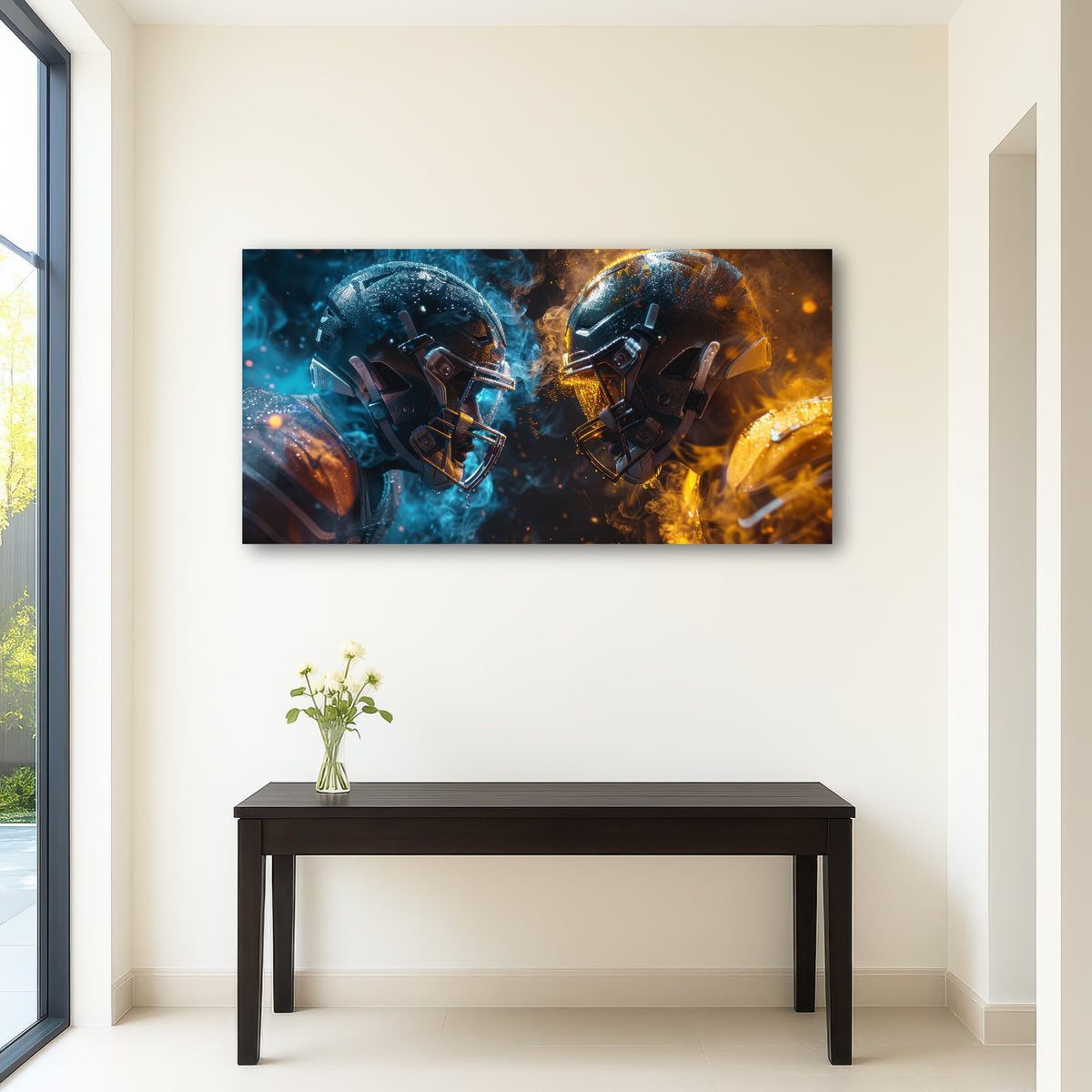 AUTO-MOCKUP ROOM | Football Players Head to Head