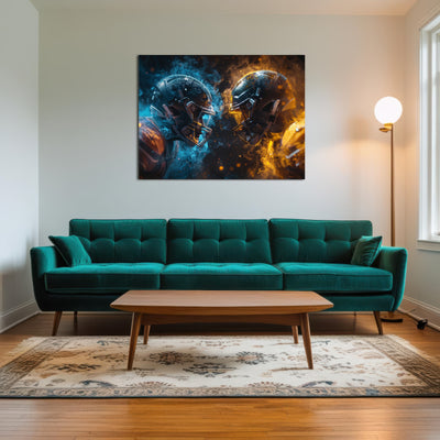 AUTO-MOCKUP ROOM | Football Players Head to Head