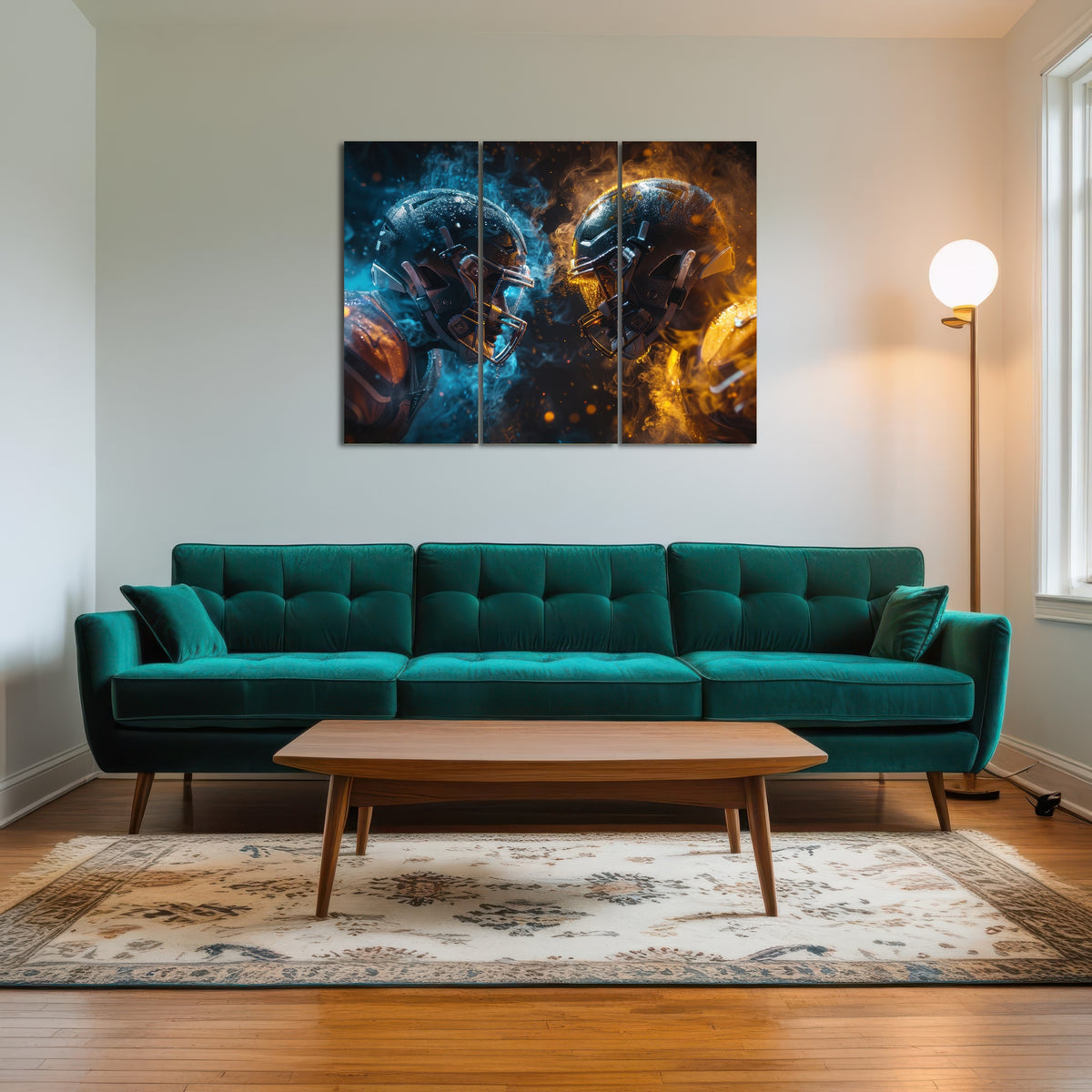 AUTO-MOCKUP ROOM | Football Players Head to Head