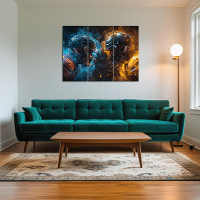 AUTO-MOCKUP ROOM | Football Players Head to Head