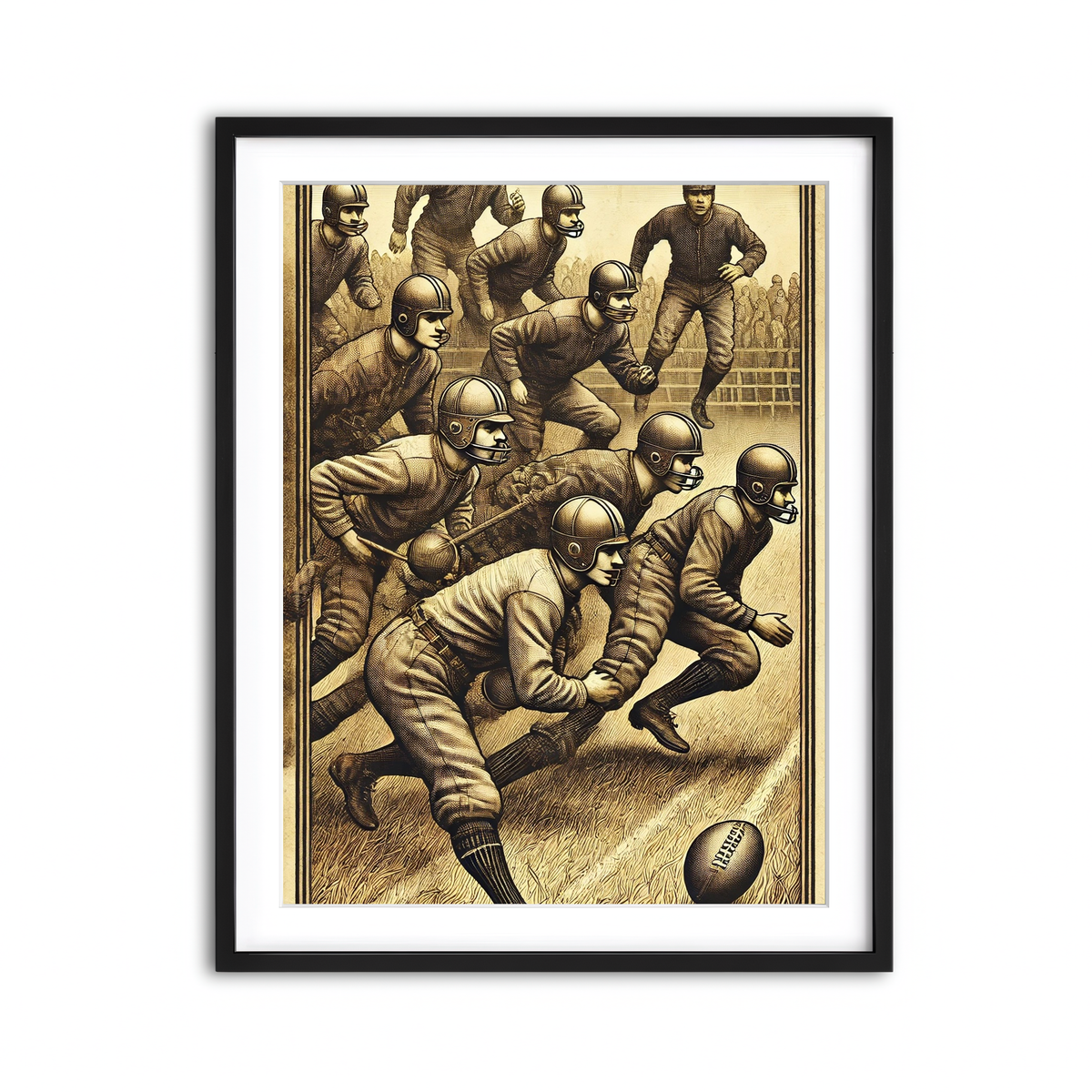 Framed Print 3x4 Black