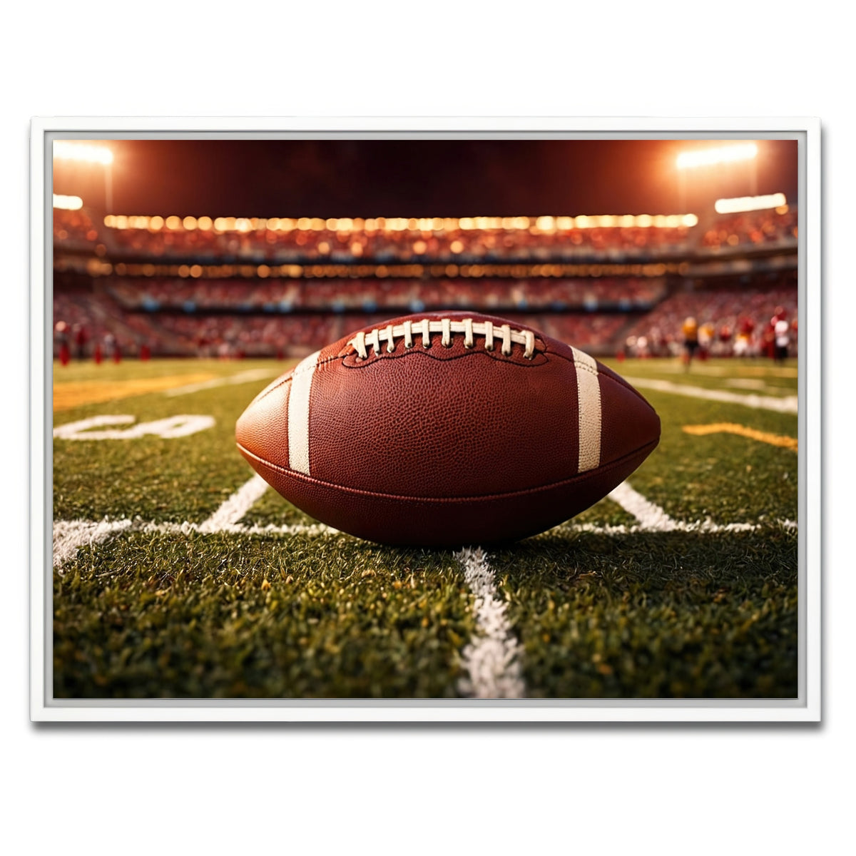 AUTO-MOCKUP WHITE | Football | 1 Piece | White Framed Canvas | group=4x3