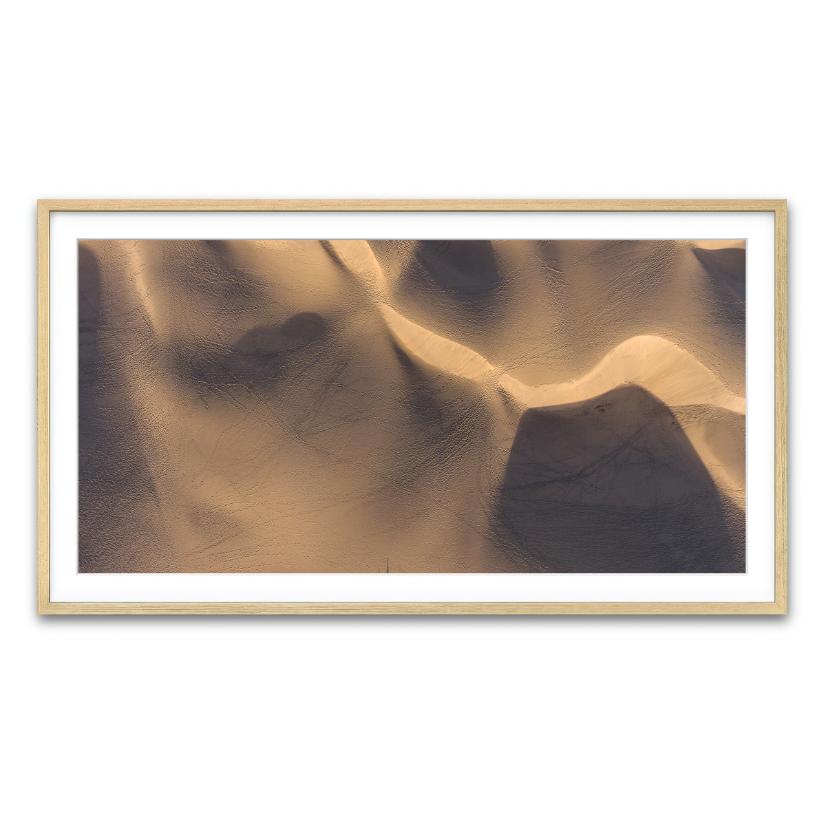 Framed Print 2x1 Natural