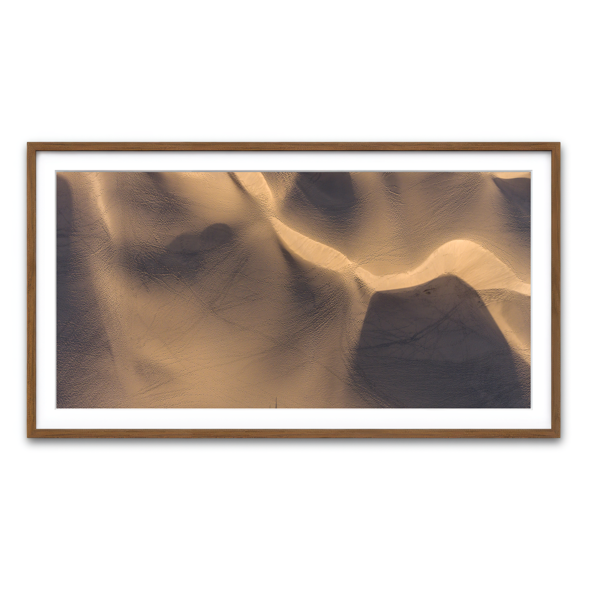 Framed Print 2x1 Walnut