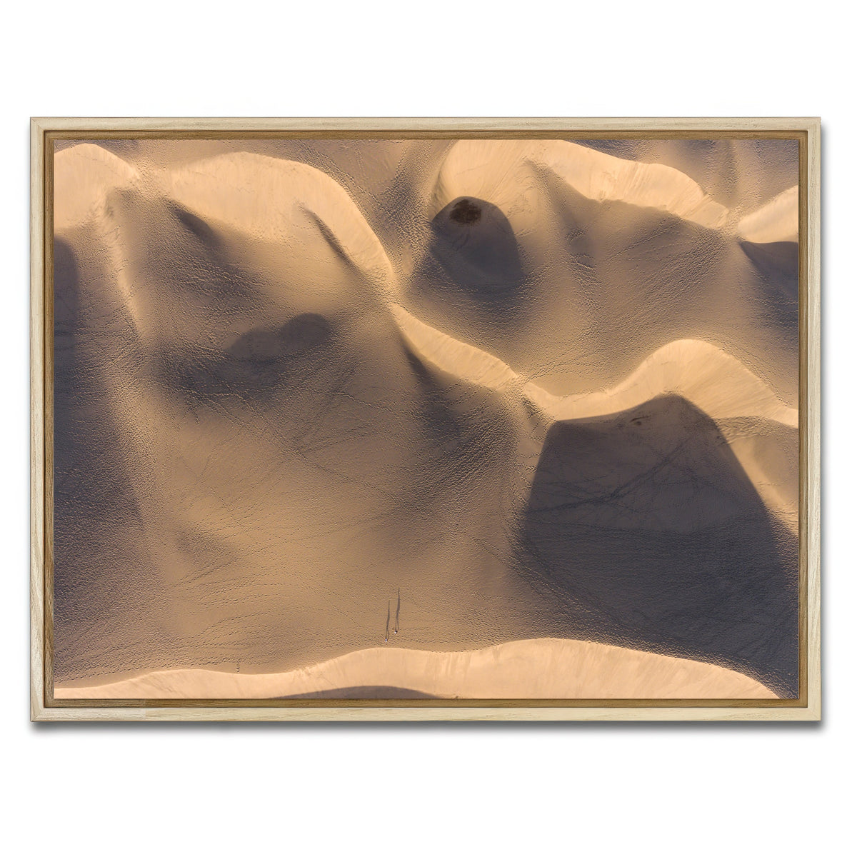 AUTO-MOCKUP WHITE | Footprints | 1 Piece | Natural Framed Canvas | group=4x3
