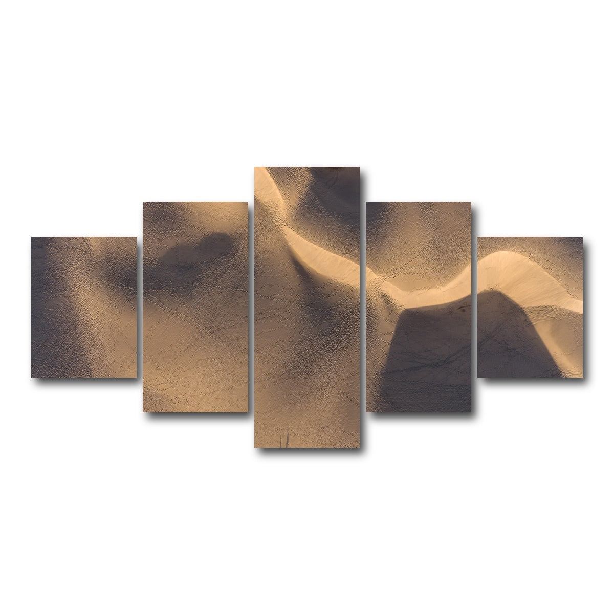 AUTO-MOCKUP WHITE | Footprints | 5 Piece | Gallery Wrap Canvas | group=5_short