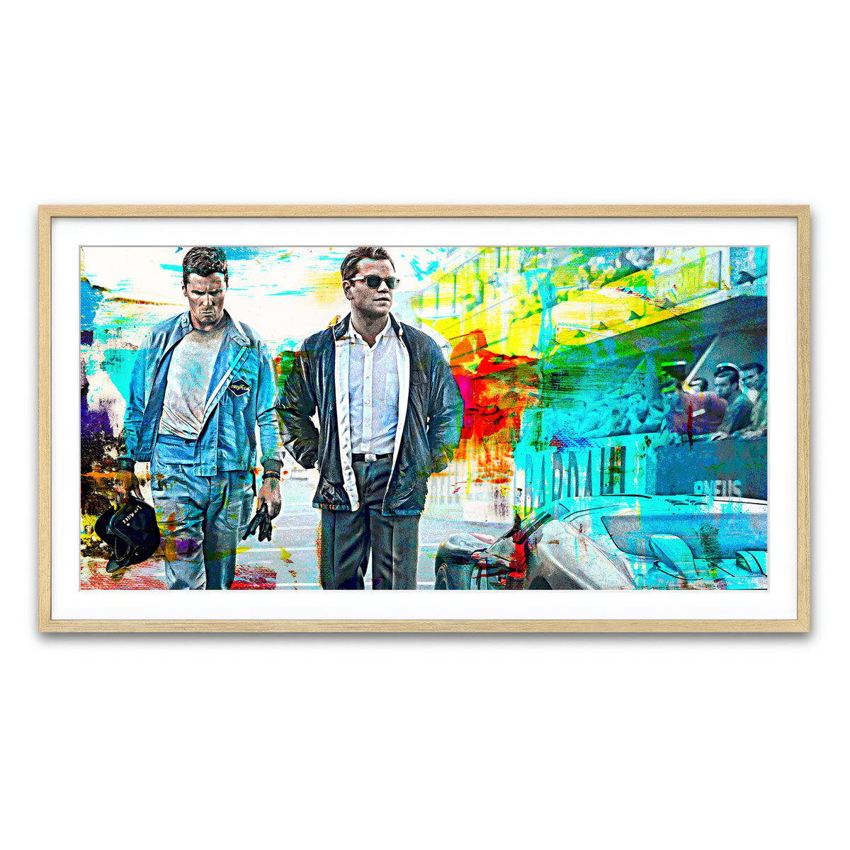 Framed Print 2x1 Natural